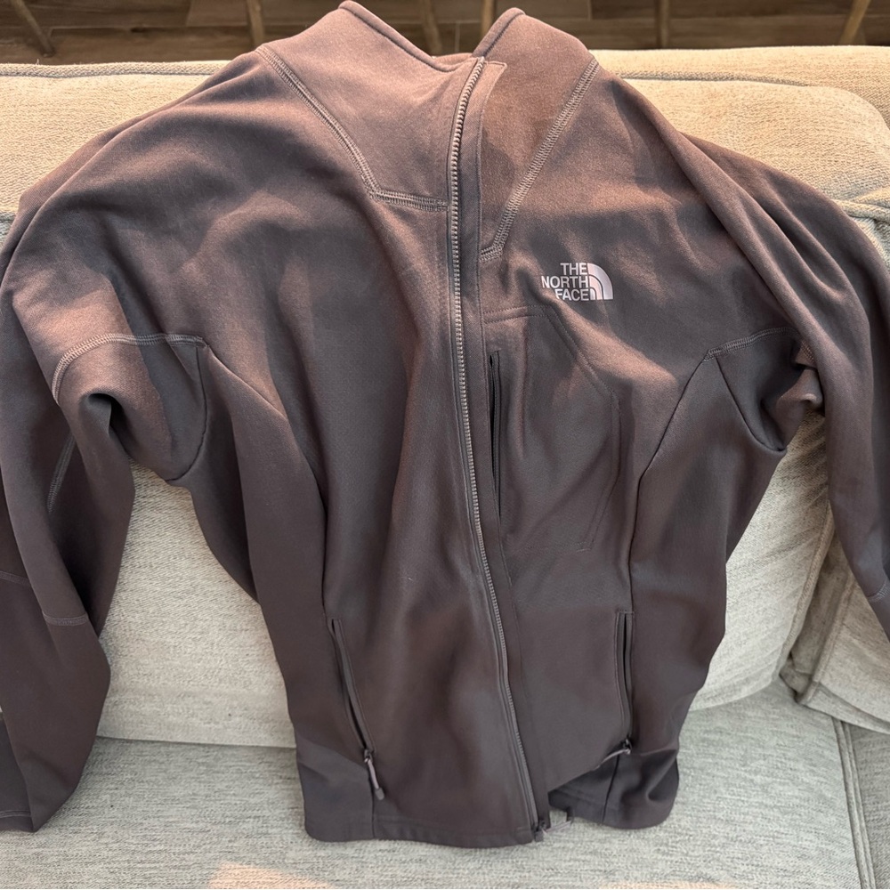 The North Face Dark Mauve Zip-Up Jacket